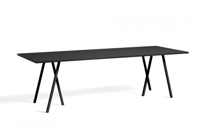 Stůl Loop Stand Table / Black Linoleum 250 cm