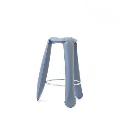 Stolička Plopp Bar, blue grey