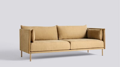 Sedačka Silhouette Sofa 3 Seater Mono / látka Linara 142 / dubové nohy
