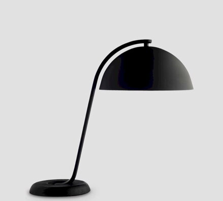 Stolní lampa Cloche Black / Black