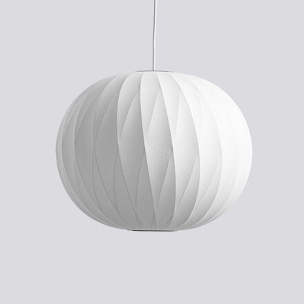 Závěsné světlo Nelson Ball CrissCross Bubble Pendant M / Off white