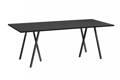 Stůl Loop Stand Table / Black Linoleum 200 cm