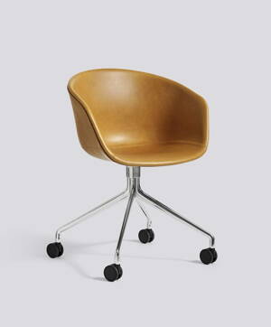 Židle AAC 25, celočalouněný sedák Silk SIL0250, noha Polished Aluminium
