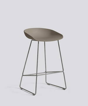 Barová židle AAS 38 Stainless Steel - Khaki