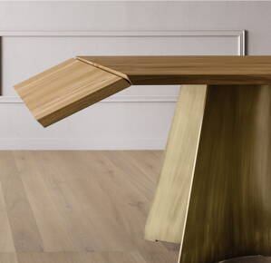 Rozkládací jídelní stůl Maggese Plus - dřevěná deska