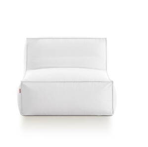 Lehátko Mareta lounge chair, White Plain