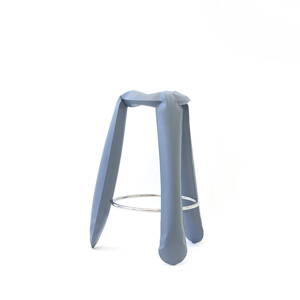 Stolička Plopp Bar, blue grey