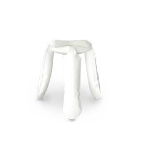 Stolička Plopp Standard, white glossy