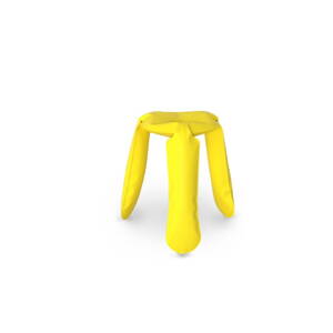 Stolička Plopp Mini, yellow glossy