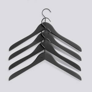 Ramínka Soft Coat Hanger / Slim Black