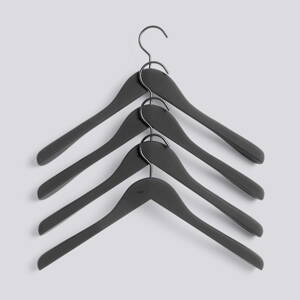 Ramínka Soft Coat Hanger / Wide Black
