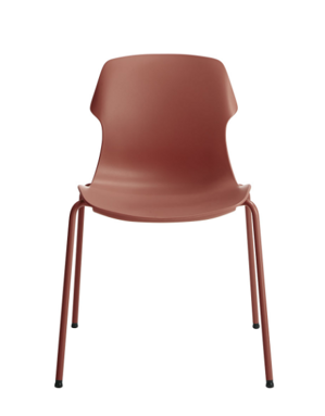 Židle Stereo - sedák cihlově červený / Brick